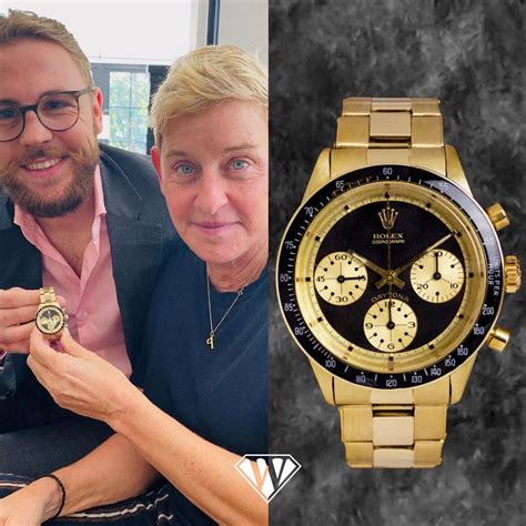 ellen degeneres rolex daytona|ellen DeGeneres.